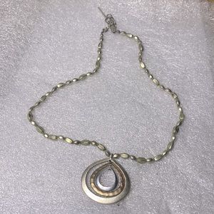 Kenneth Cole Silver Necklacd